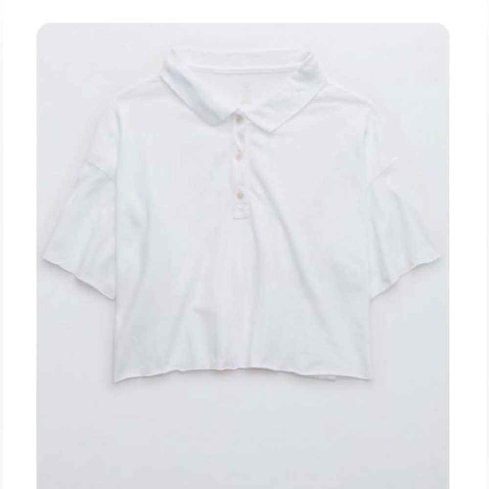 NWOT Offline by Aerie Cropped Polo